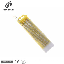 High quality pure tungsten alloy rod WL15 machinable rods